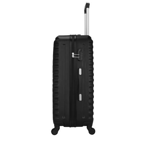 Dejuno Craft Hardside Lightweight Spinner Luggage, Black, 28-inch3