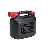 ヒューナースドルフ Hunersdorff 燃料タンク ポリタンク フューエルカンプレミアム 5L ウォータータンク 燃料 ホワイトガソリン 灯油 タンク キャニスター キャンプ 【国内正規品】 (ブラック)