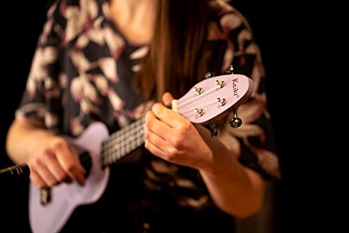 Ortega Guitars Ukulélé Soprano violet – Keiki K2 – Kit de démarrage incluant Accordeur, Courroie, 5 Médiators Medium et… - Les Beatles, Paul McCartney, John Lennon, RIngo Starr, George Harrison Ortega Guitars Ukulélé Soprano violet - Keiki K2 - Kit de démarrage incluant Accordeur, Courroie, 5 Médiators Medium et… – Image 6