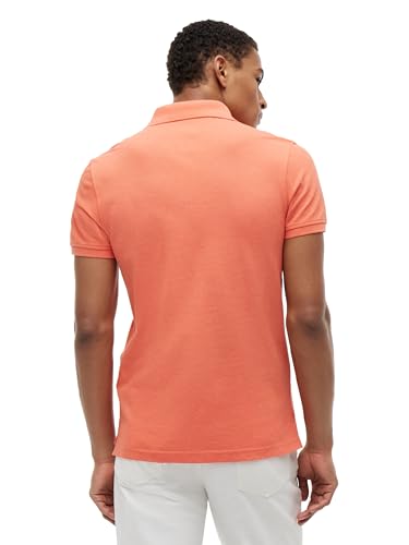 Image of Tommy Hilfiger Men's Short Sleeve Polo Shirts in Slim Fit with Stretch and Organic Pique Cotton