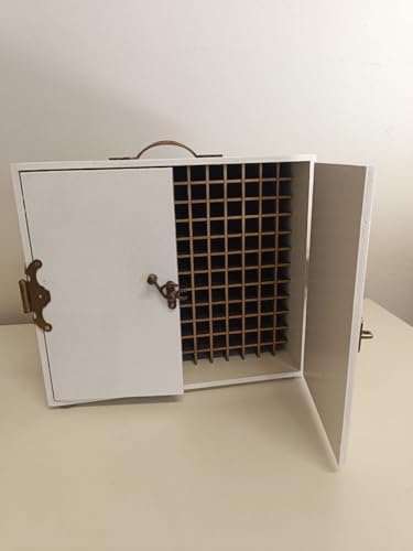 Nicho Organizadora portatil para 168 canetas marcadoras com porta...