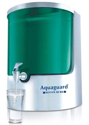 Aquaguard Forbes Aquaguard Reviva RO 50 Water Purifier, White & Green