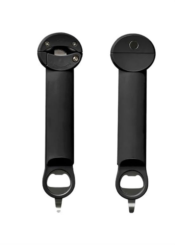 Apriscatole senza sforzo: veloce e facile for la casa e l'esterno, perfetto for i viaggi in campeggio(1 Pc Black)