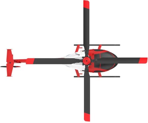 Image of RC ERA C184 MD500 100 Size RC Helicopter 4CH, 6-Axis Gyroscope RTF With Optical Sensor & Upgraded Transmitter - Remote Control Electric Helicopter Outdoor For Adults & Beginners (ERA-C184-RW (Coast Guard))