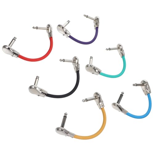 Câbles de pour pédales de guitare connecteurs mono jack UPKOCH