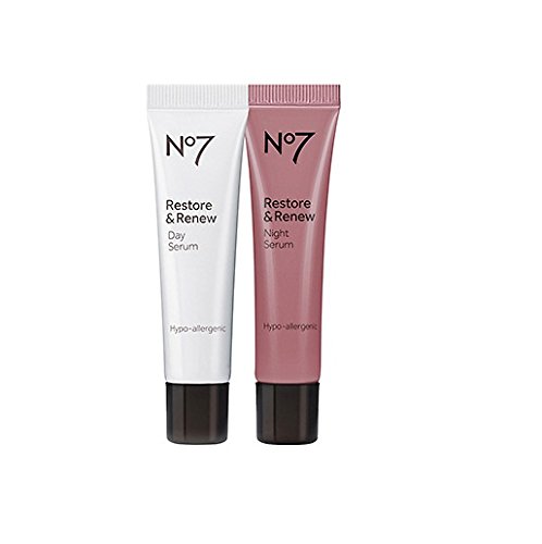 Boots No7 Restore & Renew Day & Night Serum, 1 Set, 1 ea - 2pc
