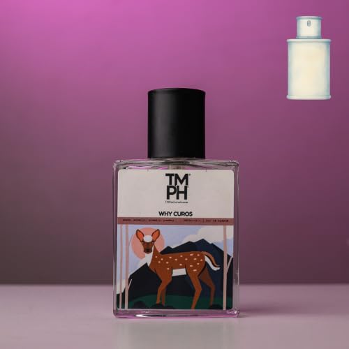Image of TMPerfumehouse Why Curos EDP for Men | Musky, Aromatic & Long Lasting Perfume Spray | Musky, Aromatic & Powdery Fragrance | Luxury Gift for Him | TMPH | 50ml
