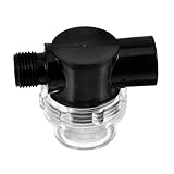 COSMEVIVI Bodenkehrer Ersatzfiltersieb Feinmaschiges Inline Sieb Für Wasserpumpen Ersatzteil Für Bodenwäscher Und Sanitärzubehör Rostfreier Stahl