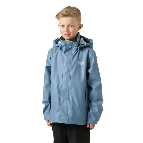 Image of Helly Hansen Unisex Kids Moss Jacket (Big Kid) Washed Navy 14 Big Kid
