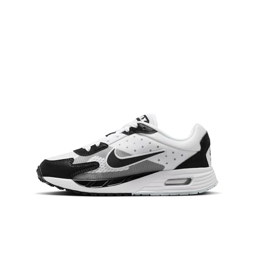 Image of Nike Unisex AIR MAX Solo (GS) White /Black-Pure Platinum Running Shoes 3.5 UK