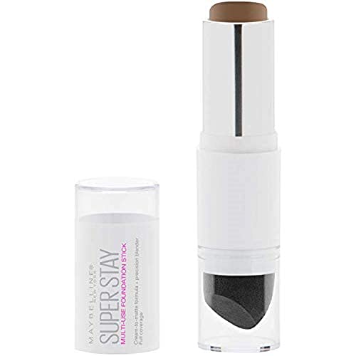 Maybelline New York Super Stay Foundation Stick for Normal To Oily Skin, Deep Bronze, 0.25 Ounce