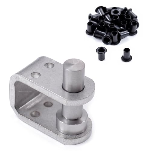 HolsterSmith Eyelet Setting Tool & (25) Eyelet Combo - (1) [#6 Eyelet Setting Tool (3/16 in.)] + (25) [#6-9 Black Eyelets (3/16 in.)] - for KYDEX Holster Making, Sewing, Canvas, Tent Making