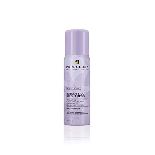 Pureology Style + Protect Refresh & Go Dry Shampoo | For Oily, Color-Treated Hair | Volumizing & Protective Dry Shampoo | Silicone-Free | Vegan | Updated Packaging | 1.2 Oz. |