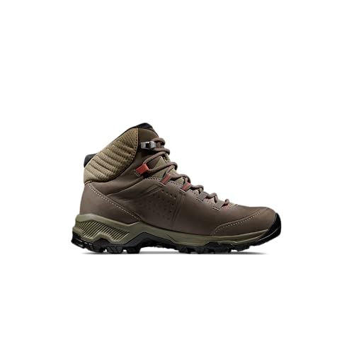 Mammut Nova IV Mid GTX Women | Wanderschuhe für Damen, Wasserdichte Trekkingschuhe, Outdoor Schuhe, Gore-Tex Bergschuhe, Sportschuhe für Hiking | Bungee-Apricot Brandy, 7