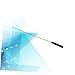 ORFOFE 10Pcs Hearing Amplifier Cleaning Rods for Maintenance Sound Guide Tube Black