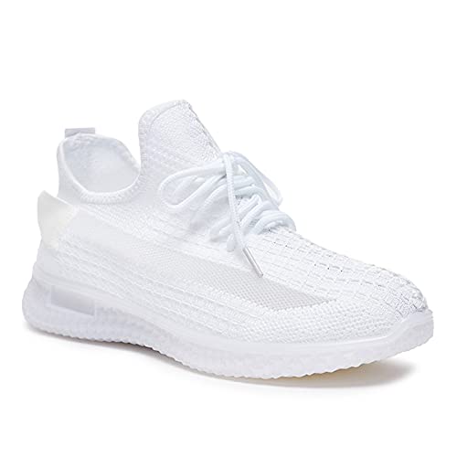 Image of shoexpress Womens Textured Sneakers with Lace-up Closure Sneakers