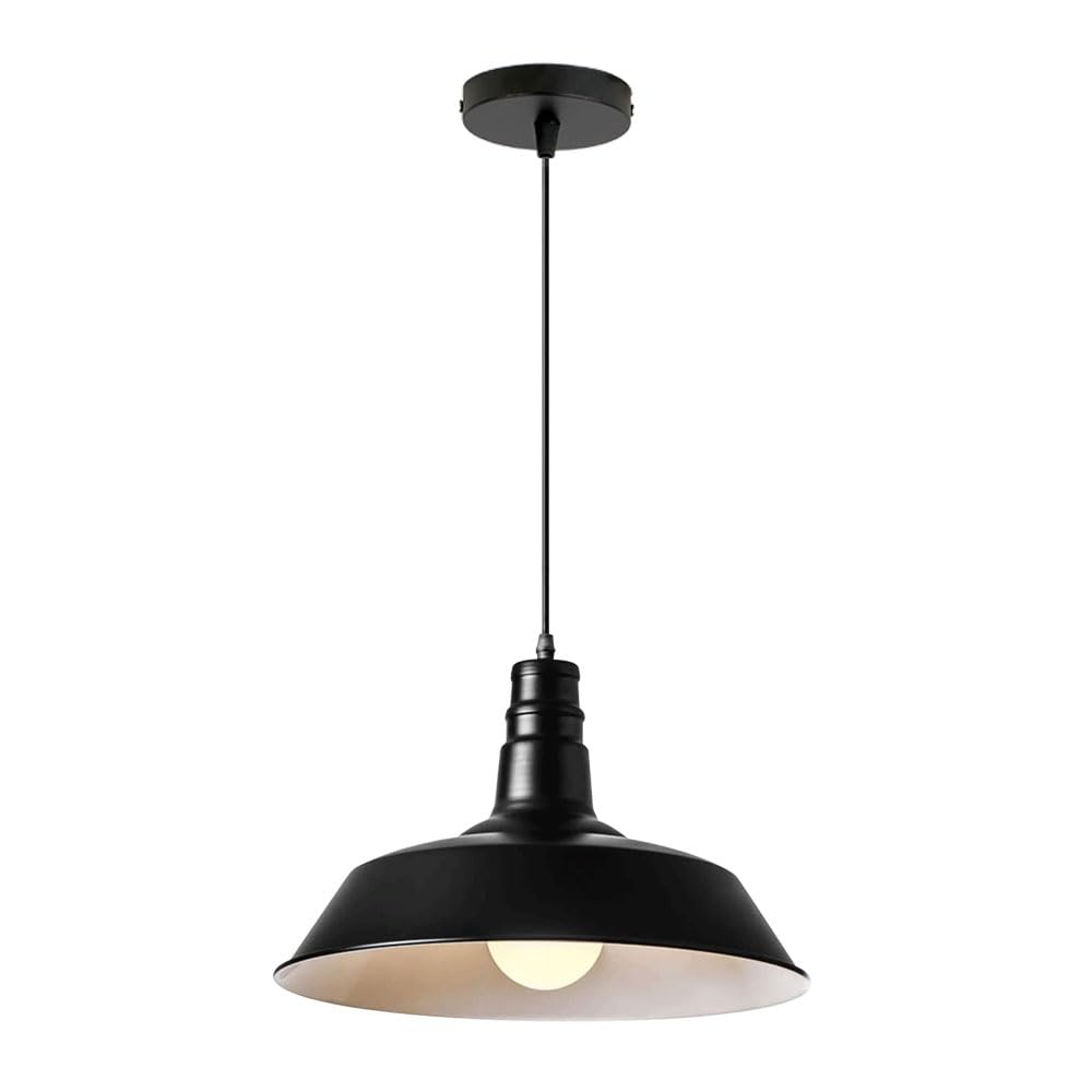 ZGDHWCR Creative Hat Shape Hanging Lamp, Nordic Industrial Style Pendant Light, E26 Light Source Height Adjustable Chandelier, Living Room Restaurant Kitchen Island Decoration Light Fixtures
