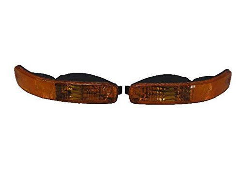 Bundle for 02-2004 Jeep Liberty Limited/Sport Front Bumper Park Signal Light Set CH2520139 CH2521139