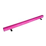 Z Athletic Off Ground Training Balance Beam for Gymnastics (Pink, 7