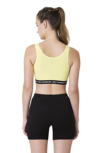 Image of Van Heusen Women's Slip-On Cotton Sports Bra | Full Coverage | Non-Padded | Non-Wired | Proactive Comfort Fit | Slip-On Easy Fit | High-Stretch Cotton | Breathable Fabric | Anti-Bacterial Tech | Color Fresh Technology | Keeps You Fresh | All-Day Active Comfort | Style 44006 | Available in Pack of 1 & 2