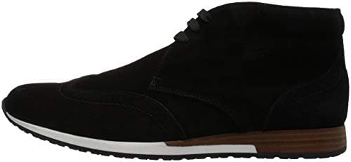 Bugatchi Men's Lace up Chukka Boot, Nero, 8 Medium US | Image 7