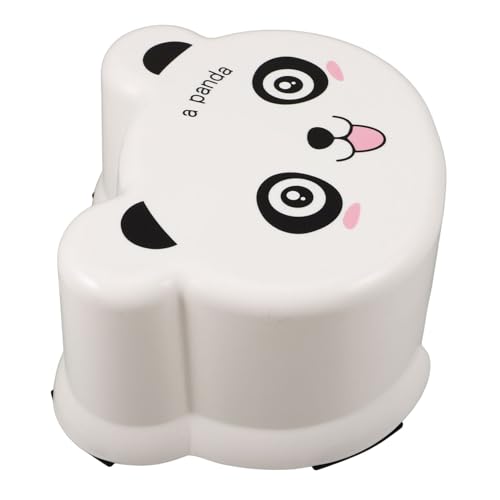 Cabilock Cartoon Stepping Stool for Slip Resistant Bathroom Potty Training Stool with Cute Design Multi Use Non Slip Footstool for Safe Use Bathroom Kitchen More