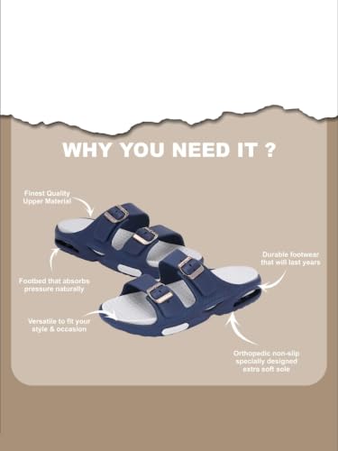 Image of SLIPOVER Dangal Men Flip Flops with Soft Cushion Sole | Slip On Wear | Upper EVA Lightweight, Combortable, Durable Stylish Chappal Indoor & Outdoor | Soft EVA Slides