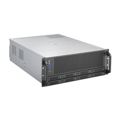 Chasis Servidor Rack 4U UNYKAch HSW4U6508 caja rack almacenamiento NAS con sustitución de bahías