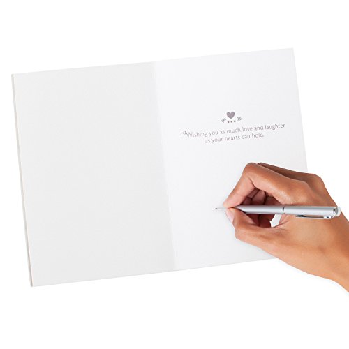 Hallmark Signature Wedding Card (Live Laugh Love) - image 6