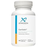 XYMOGEN Cortisolv Cortisol Supplement - Ashwagandha Supplement with L Theanine to Support Healthy Cortisol Levels, Energy, Relaxation and Mental Clarity (60 Capsules)