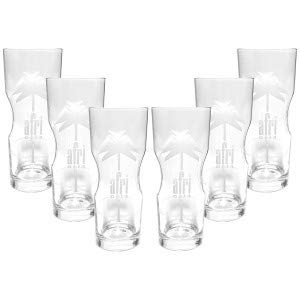 Afri Cola Contour Glas Gläser Set - 6x Gläser 400ml