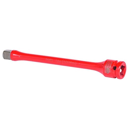 KS Tools 515.1064 1/2" Kraft-Torsions-Verlängerung, 120Nm