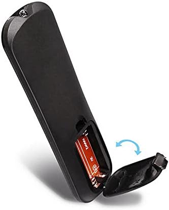 Opening battery compartment of remote control