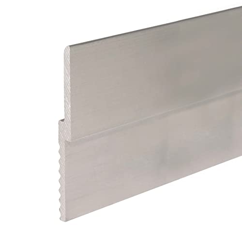 Image of Outwater 46 inch Length 2 Pack Mill Finish Aluminum Z Panel Hanger Clip