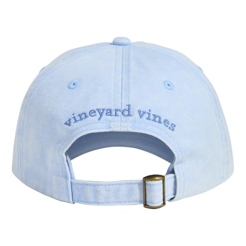 Image of Vineyard Vines Men's Garment-Washed Classic Whale Baseball Hat