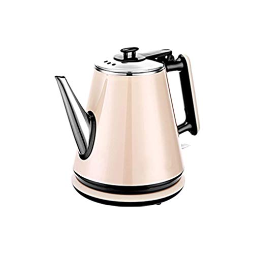 Hervidor eléctrico doméstico acero 1.2L color leche