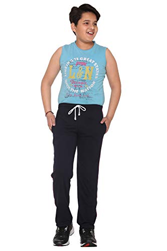 Image of Mack Jonney Girl's High Rise Cotton Blended Slim Fit Track Pant For -K01-P