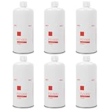 6PCS FS1000 Fuel Filter Water Separator 3329289 Compatible with Cummins ISM11, C15, C16, C13, ISL9,