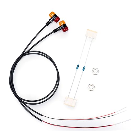 Lampe d'avertissement 2,2V-3V à haute visibilité pour camion benne RC