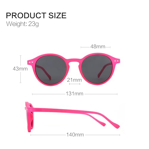 Image of ZENOTTIC Polarized Round Sunglasses, Stylish Sunglasses for Men and Women Retro Classic, Multi-Style Selection
