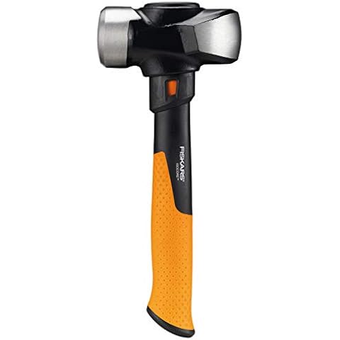Fiskars Fäustel IsoCore M für den Einsatz bei Präzisionsabbrucharbeiten, Länge: 29 cm, Gewicht: 1,64 kg, Schwarz/Orange, 1020217 Cover