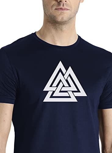 Image of ADRO Men's 100% Cotton Regular Fit T-Shirt