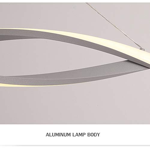 Pendant light moderne LED dimmable à suspension créative - 4
