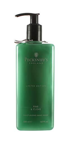 Pecksniff's England Pine & Clove Holiday Cleansing Hand Soap Wash 16.9 Oz