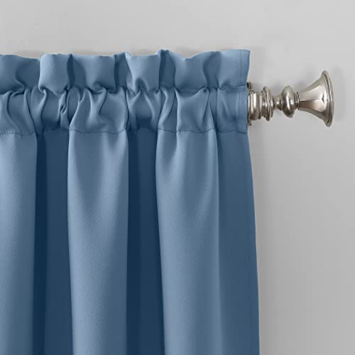 Sun Zero Barrow Energy Efficient Rod Pocket Curtain Panel Pair #TOP1