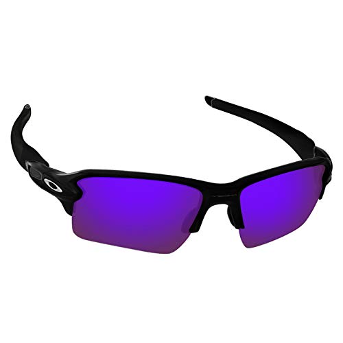 Image of Alphax Polarized Replacement Lenses for Oakley Flak 2.0 OO9295 59mm Sunglasses | Glare Reduction | Precision Cutting