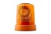 Hella 008061101 KL 7000 Series Amber Fixed Rotating Beacon
