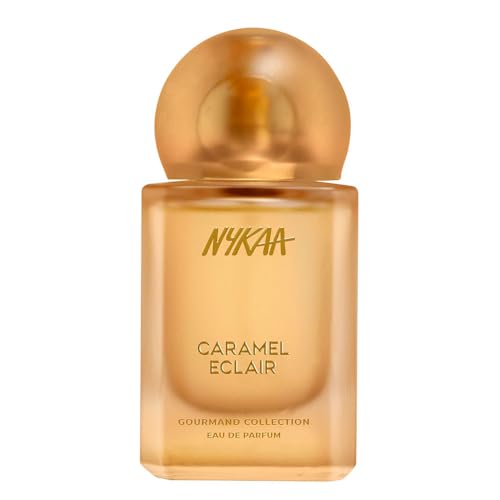 Image of Nykaa Caramel Eclair EDP 50ml | Warm Sweet Perfume for Women | Caramel & Hazelnut Gourmand Fragrance | Long-Lasting Everyday Scent | Best Dessert-Inspired Perfume | Best Gift for Her