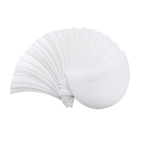 Image of TORMEN Eyeshadow Shields, Lint-Free Under Eye Pads, 50 Pcs | Lint-free eyeshadow stencil pads. Prevent fallout and residue. Makeup, eyelash extensions application. Portable, disposable.
