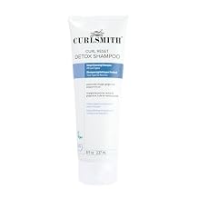 CURLSMITH Detox Shampoo - Clarifying Shampoo for All Hair Types - Removes Build-Up to Refresh & Revive Curls 8 oz